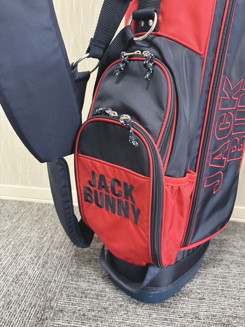 超美品❗️JACK BUNNY/ジャンクバニー スタンド式 キャディバッグ