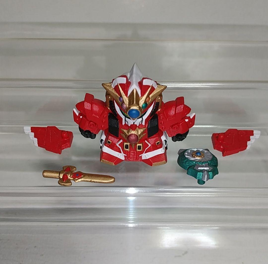 神秘騎兵 エルガイヤー ガン消し リペイント SDガンダム ガシャポン 塗装品