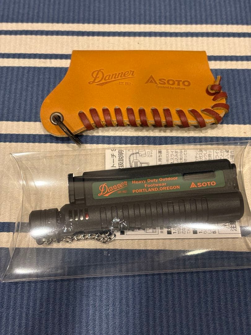 新品Danner SOTO スライドガストーチ　レザーケース付き