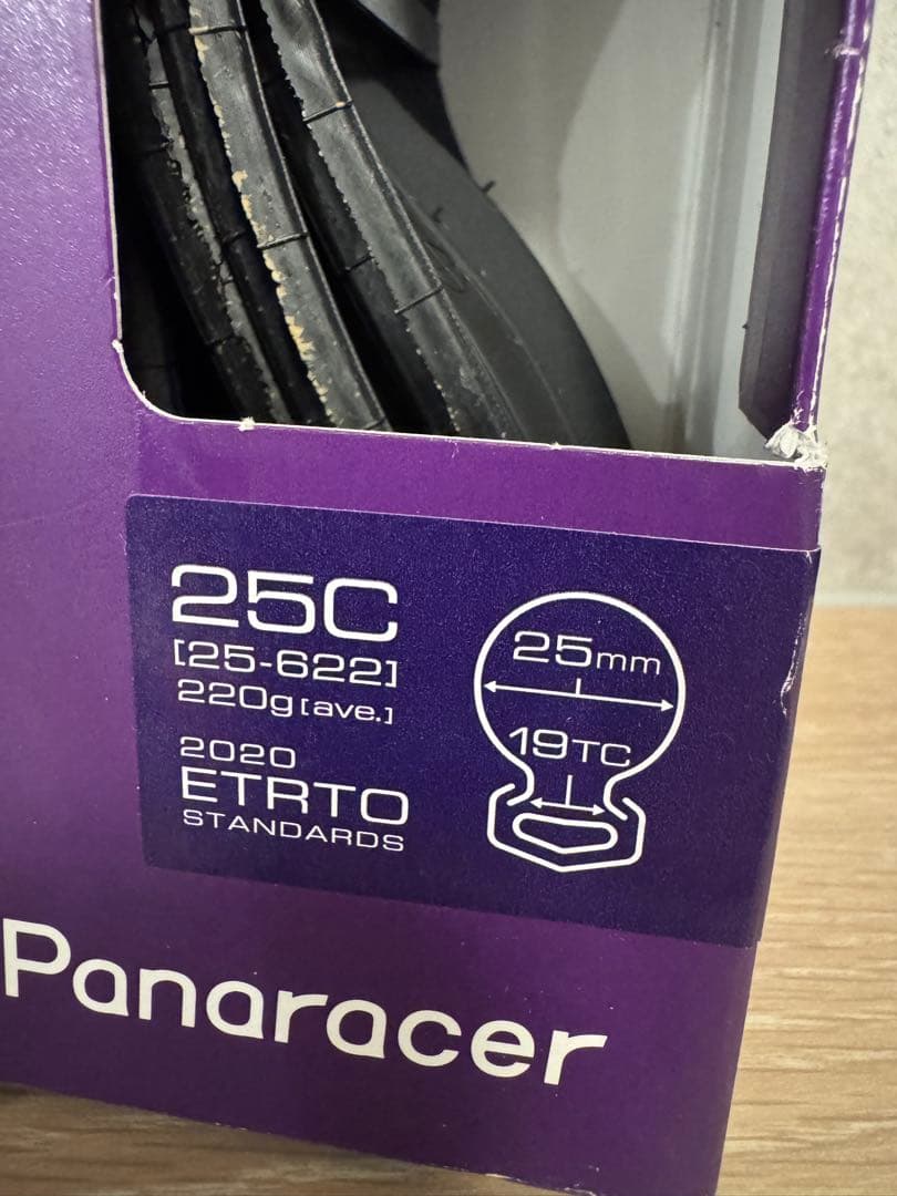 (未使用)Panaracer AGILEST TLR 25C 2本セット